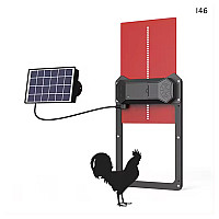 Ηλιακή αυτόματη πόρτα για κοτέτσι κόκκινη. - I46 - Sellzone.bg Ηλιακή αυτόματη πόρτα για κοτέτσι κόκκινη. - I46